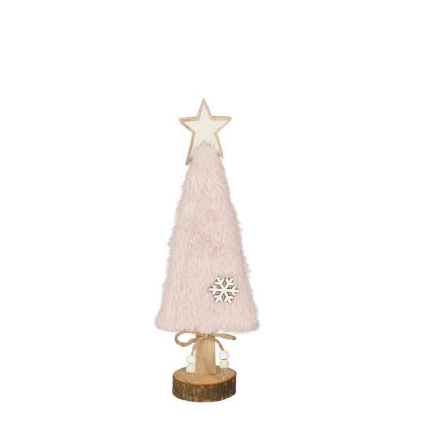 DECORAZIONE ALBERO 19X7,5X32 CM rosa (Cod. 39039-02)