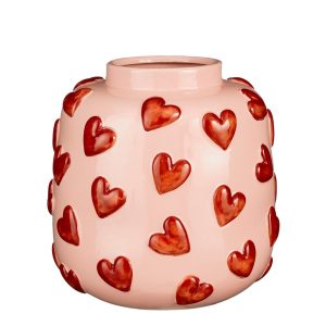 VASO HEARTS H28 D28,5 CM  (Cod. 39043-01)