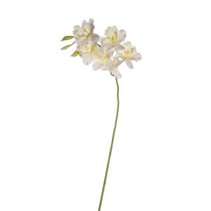 ORCHIDEA SINGAPORE DENDROBIUM REAL TOUCH X6 53CM bianco (Cod. 38976-02)