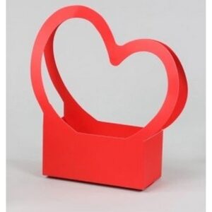 SET 6 PZ BORSA CARTA CUORE IMPERMEABILE rosso (Cod. 39207-01)
