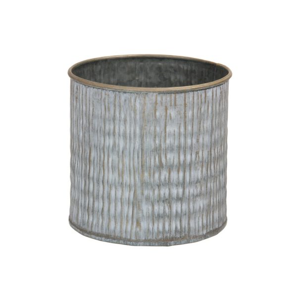 VASO IN METALLO H12,5 D13 CM oro (Cod. 39020-01)