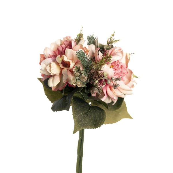 MAZZO PEONIA AUTUNNALE X6 69 CM malva (Cod. 39139-01)