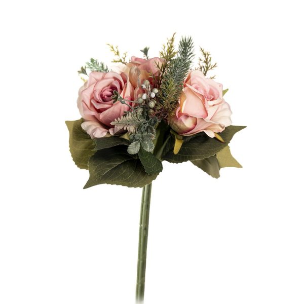 MAZZO ROSA COLOMBIA AUTUNNALE X7  32 CM malva (Cod. 39138-02)