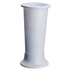 PORTAFIORI IDEAL/CARRARA 11X25 bianco (Cod. 1199-01)