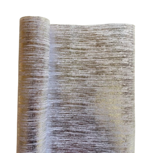 RUNNER CON STRISCIA METALLICA IN TESSUTO 35X200CM argento (Cod. 27342-01)