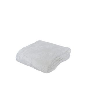 COPERTA FIOCCHI DI NEVE 130X170X0,8 CM bianco (Cod. 39116-02)