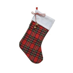 CALZA TARTAN DA APPENDERE 25X19,5X0,5 CM  (Cod. 39121-01)