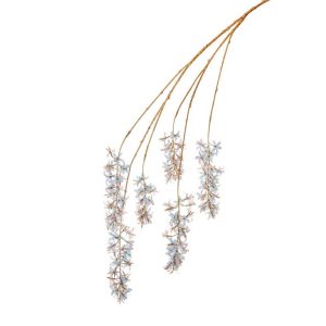 RAMO IRIDESCENTE WISTERIA X6 133 CM oro-argento-lilla (Cod. 39000-01)