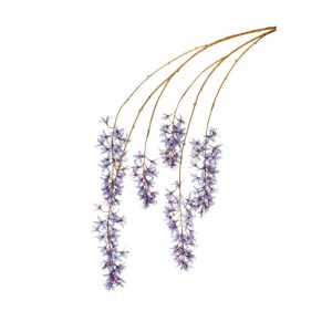 RAMO IRIDESCENTE WISTERIA X6 133 CM fucsia-viola-lilla (Cod. 39000-02)