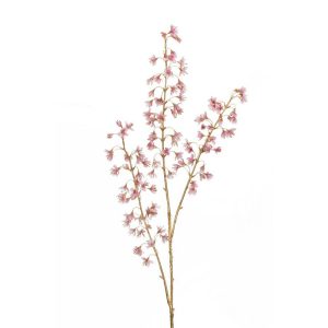 RAMO ASPHODELUS CON GLITTER BIODEGRADABILE 112 CM rosa (Cod. 39002-02)