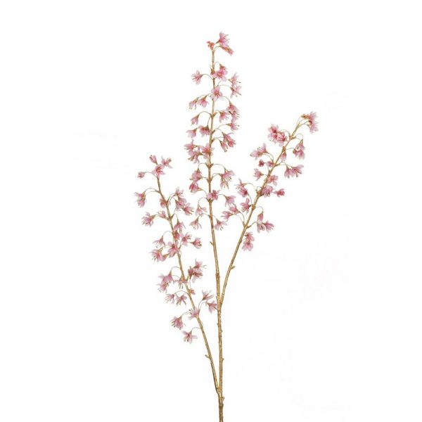 RAMO ASPHODELUS CON GLITTER BIODEGRADABILE 112 CM rosa (Cod. 39002-02)