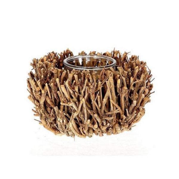 RAMO TEALIGHT TEA D22 H12 CM  (Cod. 39073-01)