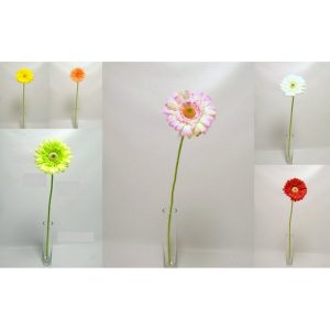 24 PZ RAMO GERBERA 61 CM   colori-assortiti (Cod. 33396-01)