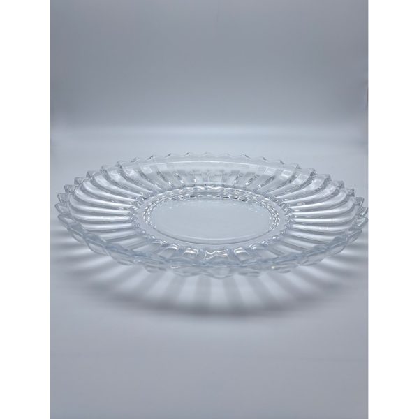 PIATTO VETRO JANICE 29X4 CM  (Cod. 38793-01)