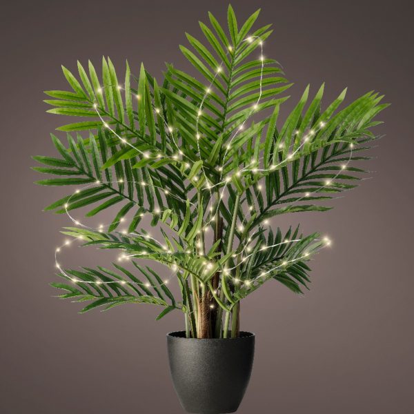 LUCI PER PIANTE MICRO 60 LEDS LUCE CALDA H80CM BATTERIA  (Cod. 34008-01)