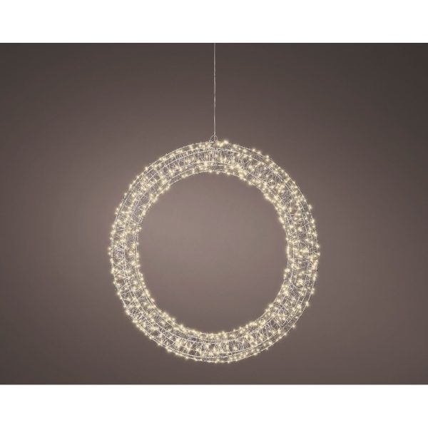 CORONA LED INDOOR E OUTDOOR 720 LED 7X58X58 CM  (Cod. 39238-01)