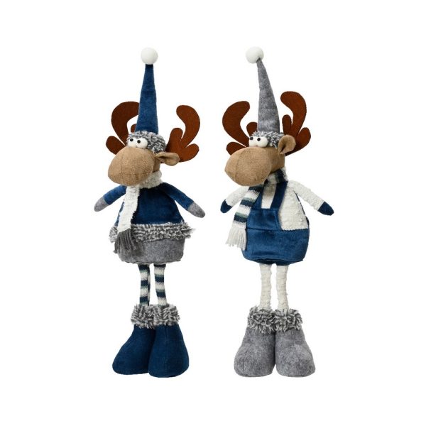 1 PZ. RENNA POLIESTERE 14X12 H50 CM blu (Cod. 36008-02)