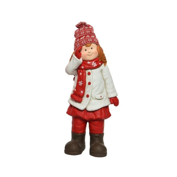 BAMBINO IN POLIESTERE 31X24XH70 CM giacca-bianca (Cod. 39327-02)