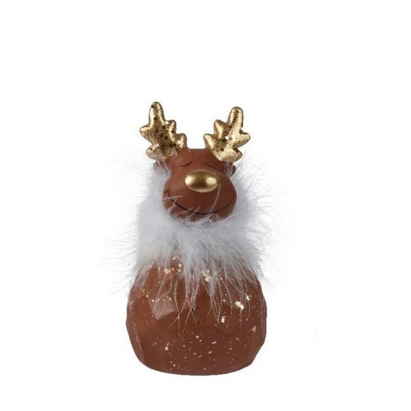 RENNA IN TERRACOTTA 8,5X8,4X16,1 CM marrone (Cod. 39333-02)