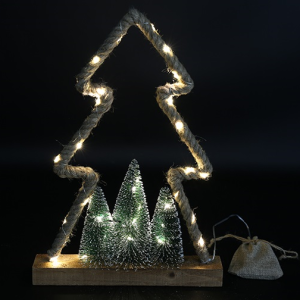 DECORAZIONE CORDA LED L 5X25X40  (Cod. 39299-01)