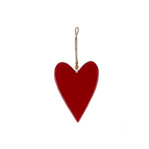 CUORE DA APPENDERE 10X14 CM rosso (Cod. 37536-02)