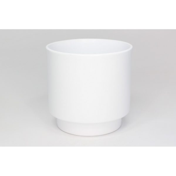 CASPO' H12 D13 PER VASO DA D12 CM bianco-opaco (Cod. 38964-01)
