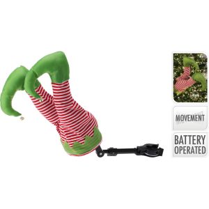 GAMBE ELFO IN MOVIMENTO 37 CM  (Cod. 39274-01)