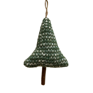 DECORAZIONI NATALIZIE DA APPENDERE 10 CM albero-verde (Cod. 39290-02)