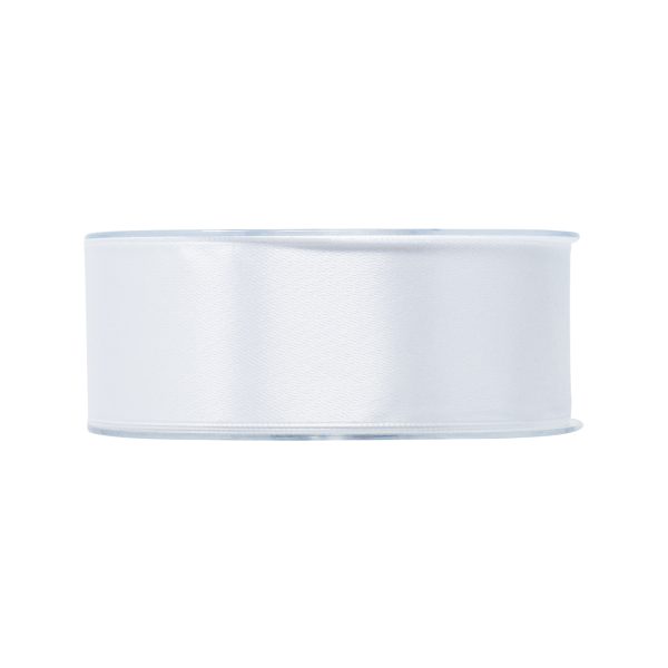 NASTRO DOPPIO RASO MM40 X 50MT  bianco-01 (Cod. 39340-01)