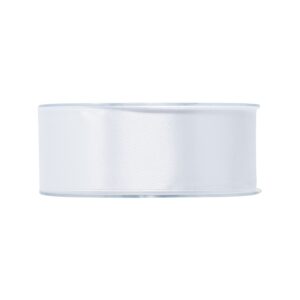 NASTRO DOPPIO RASO ECONOMICO MM40 X 50MT  bianco-01 (Cod. 39340-01)