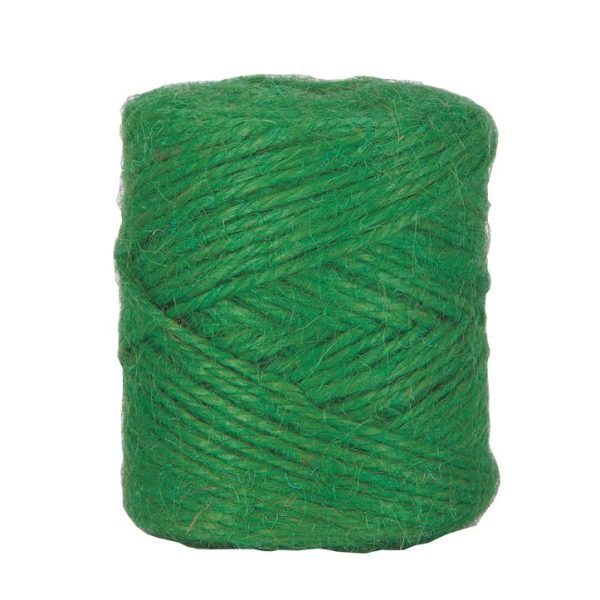 CORDONCINO STRING JUTA GR.100 MT.70 verde-oliva (Cod. 21359-04)