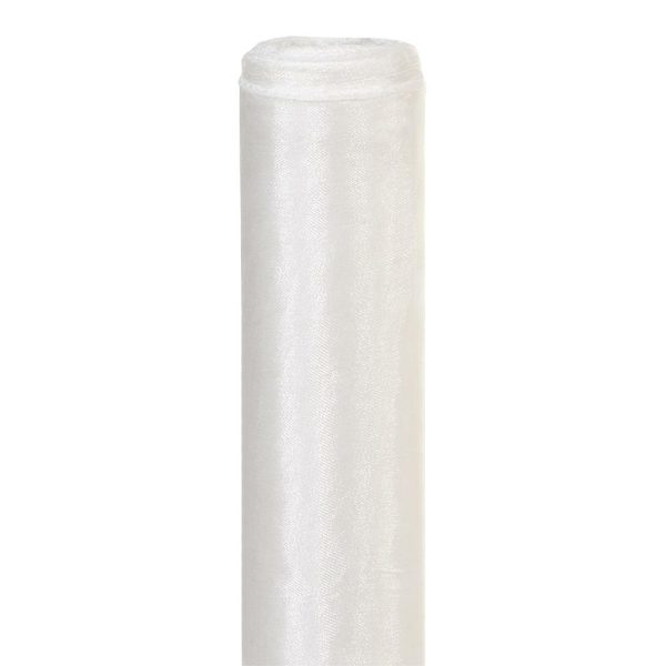 ROTOLO DECO ORGANZA CM 48 X 9,15 MT bianco (Cod. 3221-12)