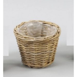 PORTAVASO RATTAN NATURALE X VASO D16  (Cod. 39361-01)