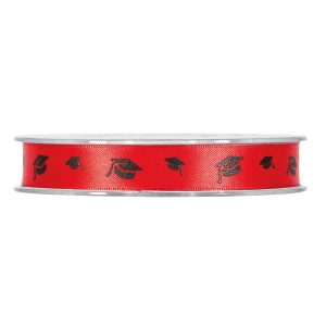 NASTRO LAUREA 12MM 25MT rosso (Cod. 35378-01)