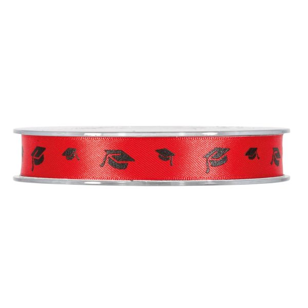 NASTRO LAUREA 12MM 25MT rosso (Cod. 35378-01)