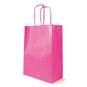 BORSE CARTA 23X12 H30 CM 50PZ  fucsia (Cod. 35748-03)
