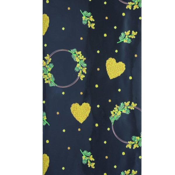 SPEZZONI STAMPATI SOFIA 35MY 20X40 100 PZ nero (Cod. 39319-02)