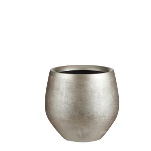 VASO DOURO H23 D26 CM platino (Cod. 29108-07)