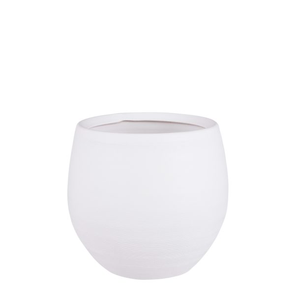 VASO DOURO H23 D26 CM bianco-opaco (Cod. 29108-06)