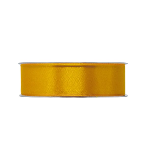 NASTRO DOPPIO RASO MM25 X 50MT  giallo-caldo-05-bis (Cod. 39339-04)