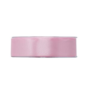 NASTRO DOPPIO RASO ECONOMICO MM25 X 50MT  rosa-chiaro-11 (Cod. 39339-10)