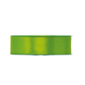 NASTRO DOPPIO RASO ECONOMICO MM25 X 50MT  verde-acido-18 (Cod. 39339-16)