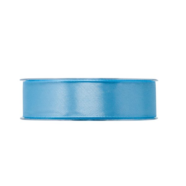 NASTRO DOPPIO RASO MM25 X 50MT  azzurro-celeste-21 (Cod. 39339-19)