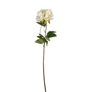 RAMO PEONIA 67 CM bianco-crema (Cod. 39470-06)
