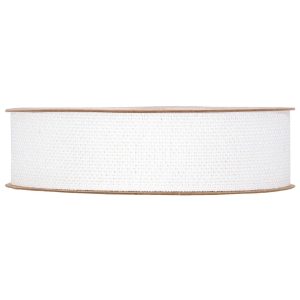NASTRO POLYCOTTON MM25X20MT  bianco (Cod. 39514-01)