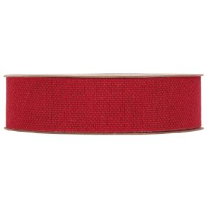 NASTRO POLYCOTTON MM25X20MT  rosso (Cod. 39514-05)