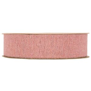 NASTRO POLYCOTTON MM25X20MT  rosa-antico (Cod. 39514-08)