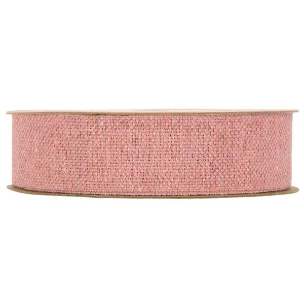 NASTRO POLYCOTTON MM25X20MT  rosa-antico (Cod. 39514-08)