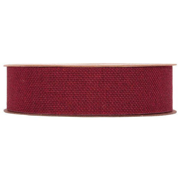 NASTRO POLYCOTTON MM25X20MT  bordeaux (Cod. 39514-09)