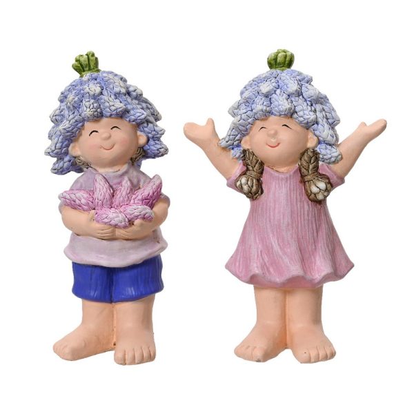 1 PZ. BAMBINO/A IN POLIRESINA H16,5X12X7 CM  (Cod. 39411-01)
